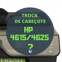 Como trocar o cabeçote da impressora HP 4615 e 4625?