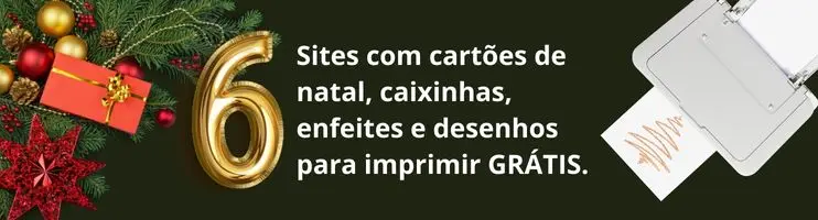 6 Sites com cartões de natal, caixinhas, enfeites e desenhos para imprimir GRÁTIS! | Como Clube 6 Sites com cartões de natal, caixinhas, enfeites e desenhos para imprimir GRÁTIS! | Como Clube
