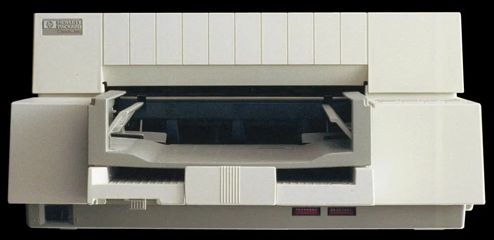 HP DeskJet printer, 1988 - FONTE HP